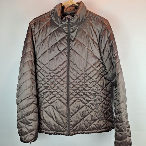 tek gear warmtek women's puffer jacket